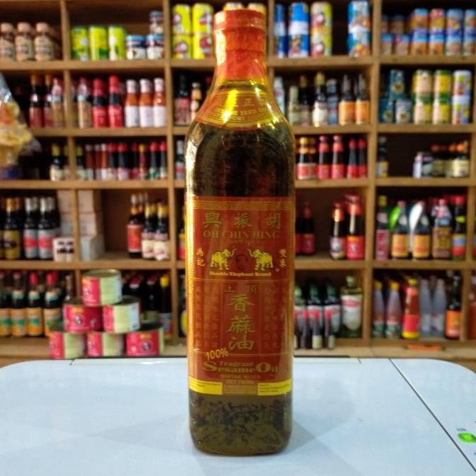 

Oh Chin Hing Sesame Oil Double Elephant Brand/ Mayu Gajah 750ml