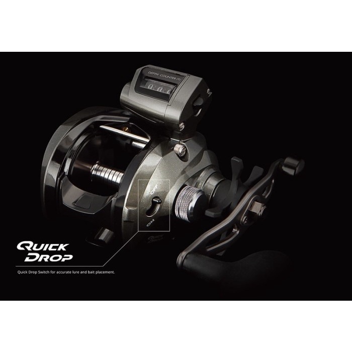 Reel Pancing OKUMA Convector CV-163DLX BC Casting Handel Kiri Murah