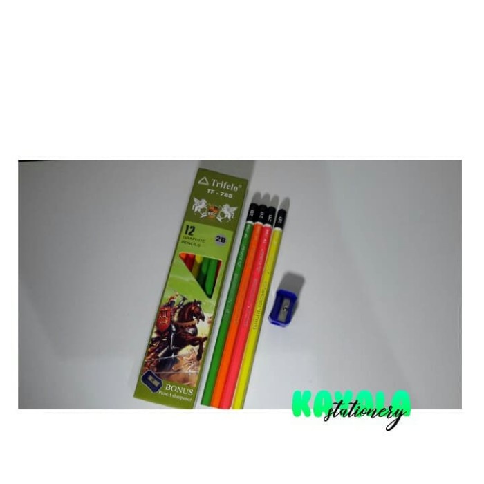 

Produk Trifelo Pensil 2B Lusinan Pastel Hot Sale