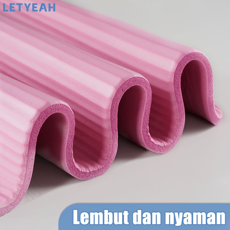 letyeah Matras yoga anti slip 8MM /gym mat /pilates mat alas olahraga bahan NBR