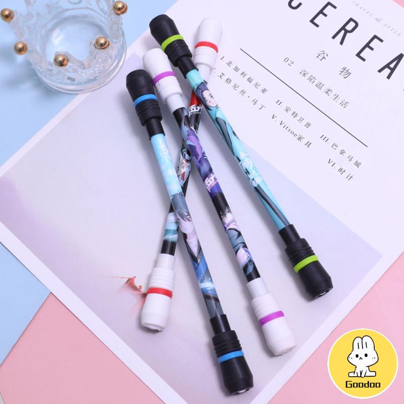 Spinning Pen Pulpen Dekompresi Murah Rotating Gaming Pen Oily Pen Balance Pen Fleksibel Untuk Pemula Berputar -Doo