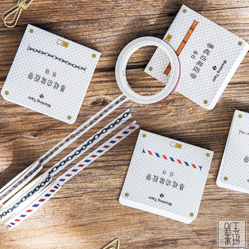 

Washi Tape Pattern 1pc (min. belanja 10rb)