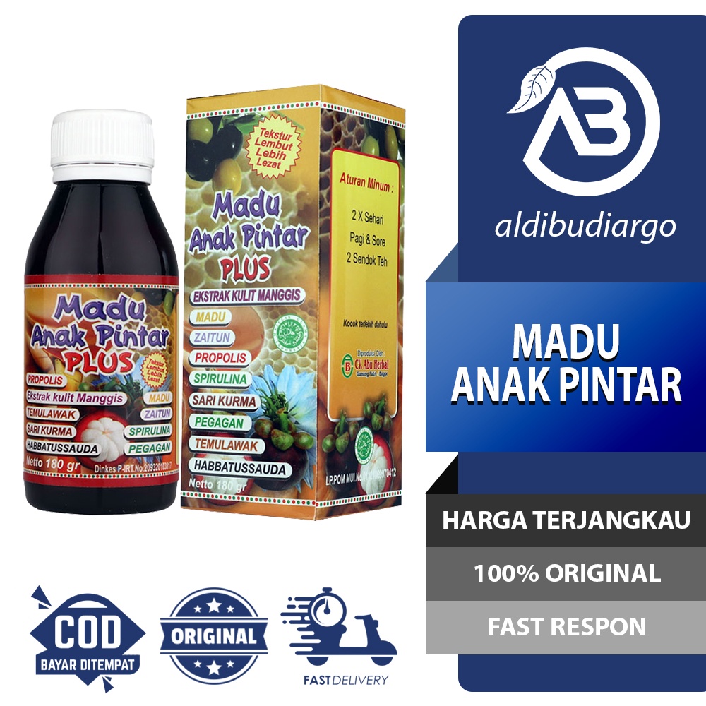 

MADU ANAK PINTAR PLUS 180 GRAM