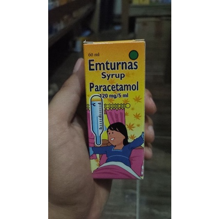 Emturnas Sirup (Paracetamol) (Demam/nyeri)