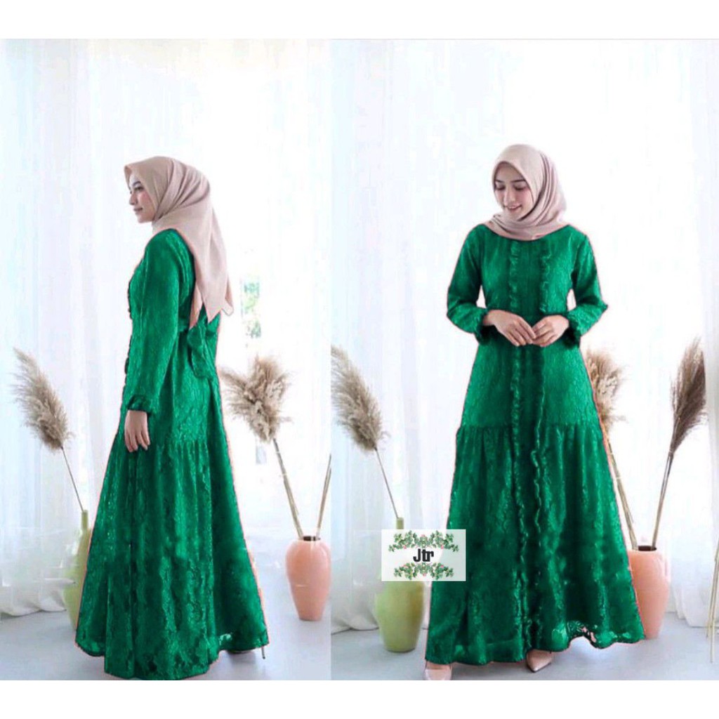 gamis brokat