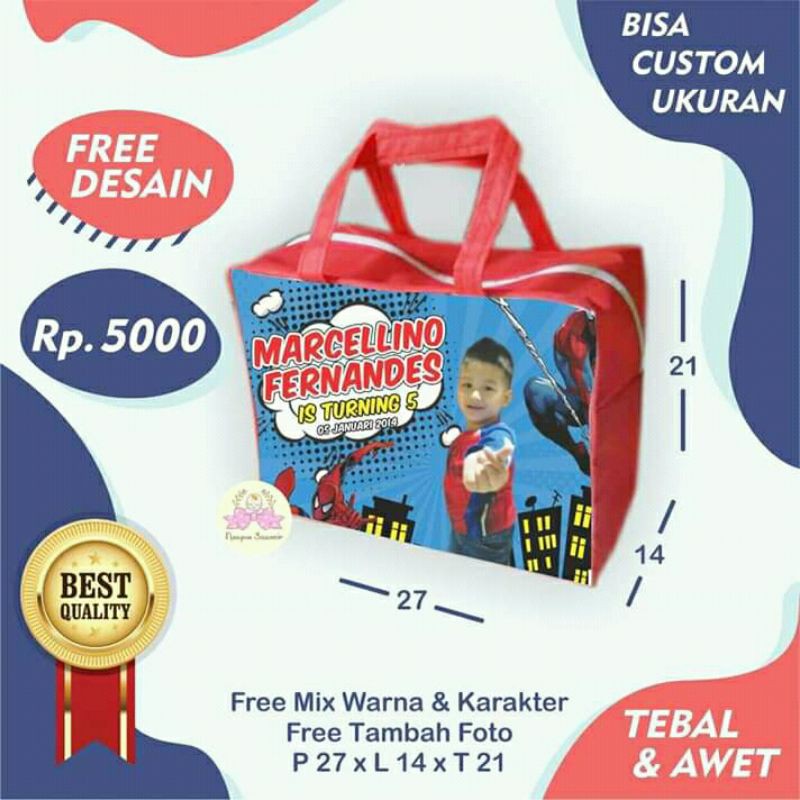 

TAS ULANG TAHUN T21xP27xL13 - MODEL RESLETING