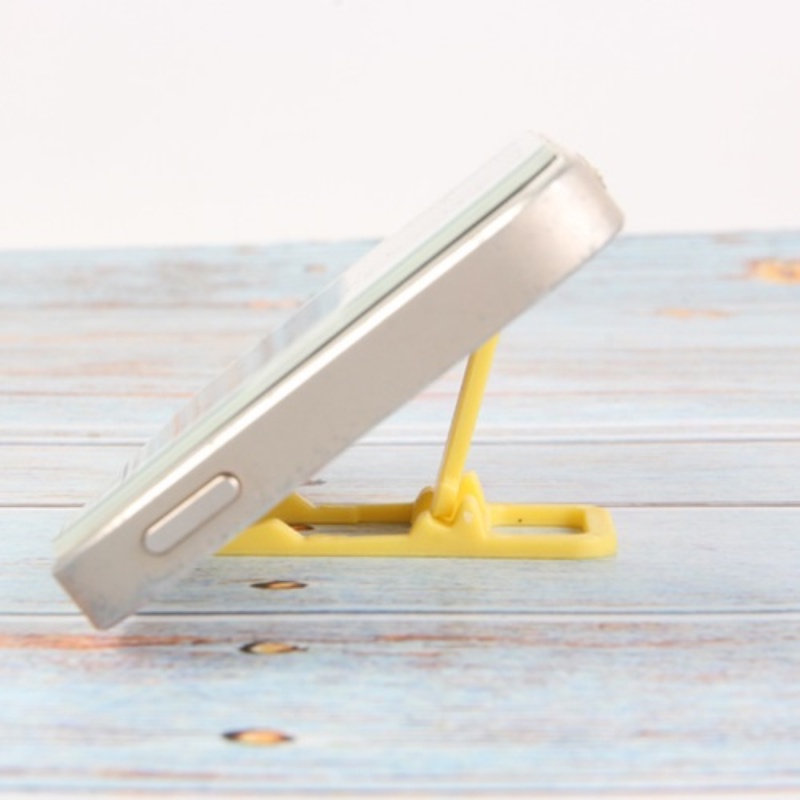 Bracket Lipat Mini Portable Bahan Plastik Warna-Warni Untuk Smartphone Universal