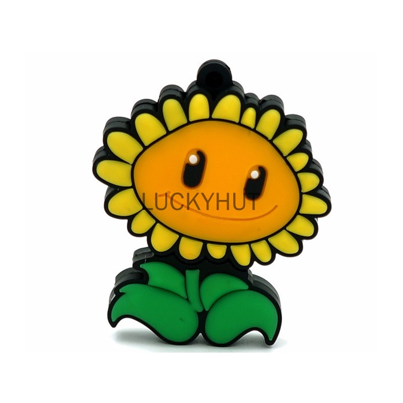 Pendrive 128GB 8GB 16GB 32GB 64GB Real Capacity 1TB 2TB Plant Vs Zombies the Same Sunflower Pendrive