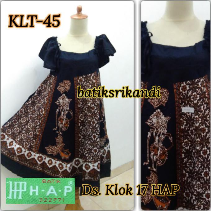 Diskon Ramadhan! Daster Klok / Payung Tali Kerut Batik Hap Solo Bahan Daster Adem