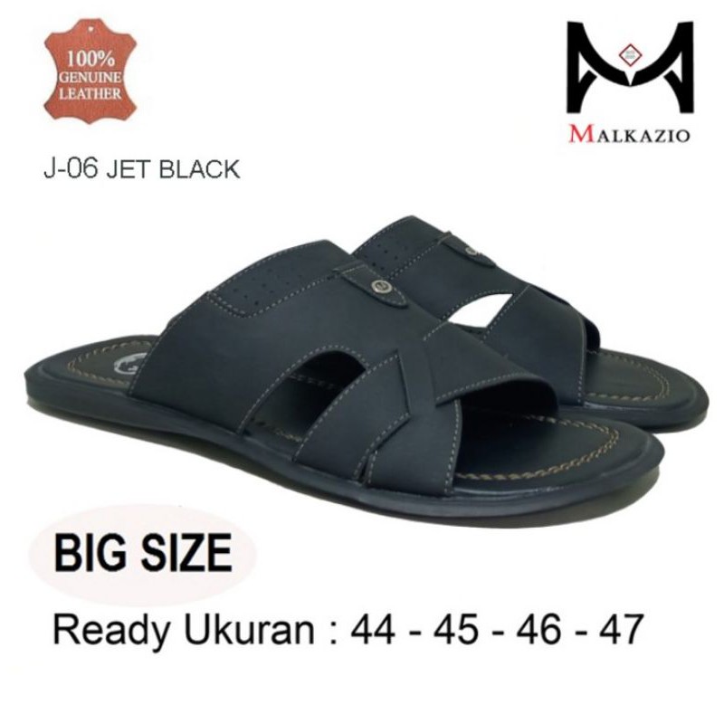 Sandal Slide Pria BIG SIZE 44-45-46-47 Sandal Selop Casual Pria Ukuran BESAR JUMBO Best Seller MZIO