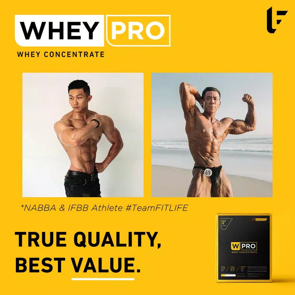 Fitlife Whey Protein 3.3lbs 1.5kg Wpro W pro Concentrate wheypro