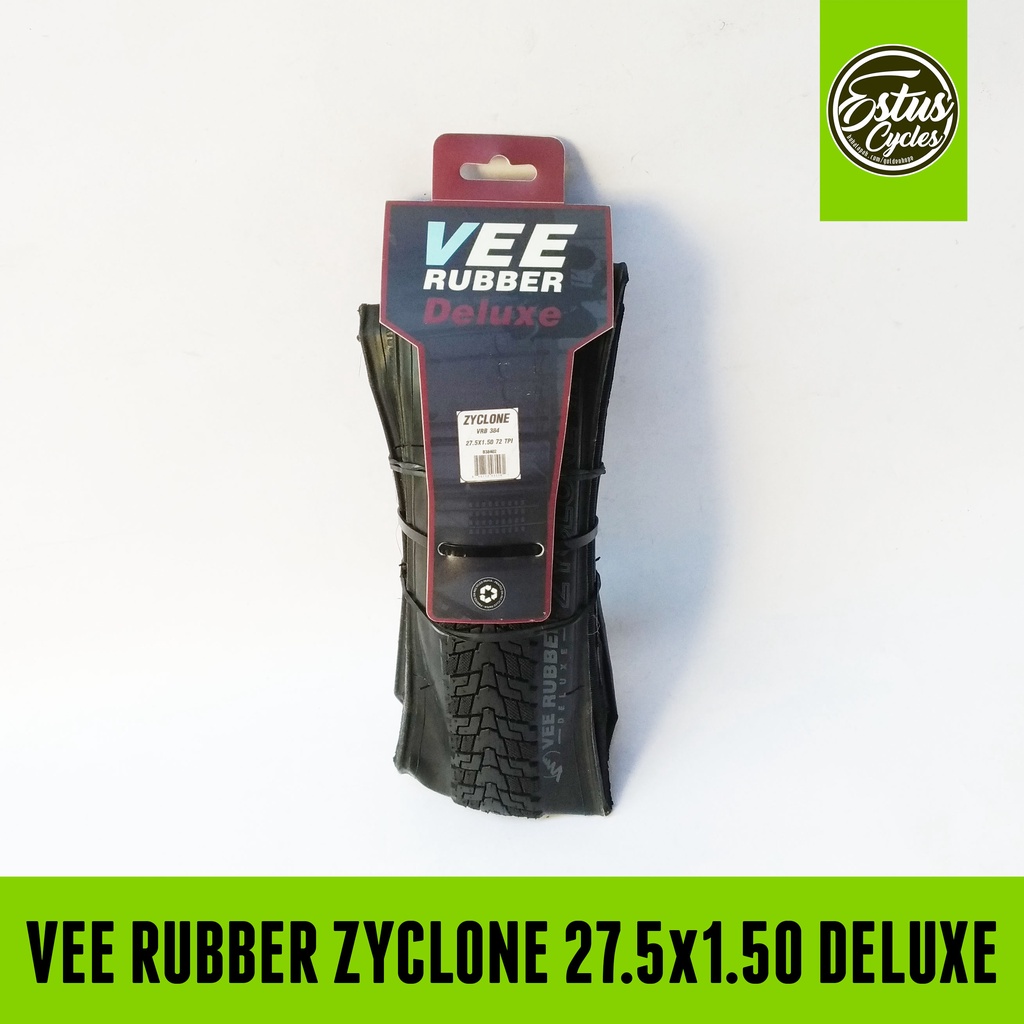 Ban Sepeda Vee Rubber Zyclone 27.5x1.50 Deluxe Fold MTB City Bike VRB 384 Estus Cycles