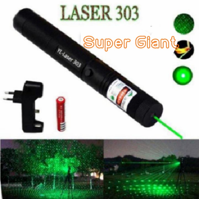 LASER/GREEN LASER POINTER 303A/LASER HIJAU