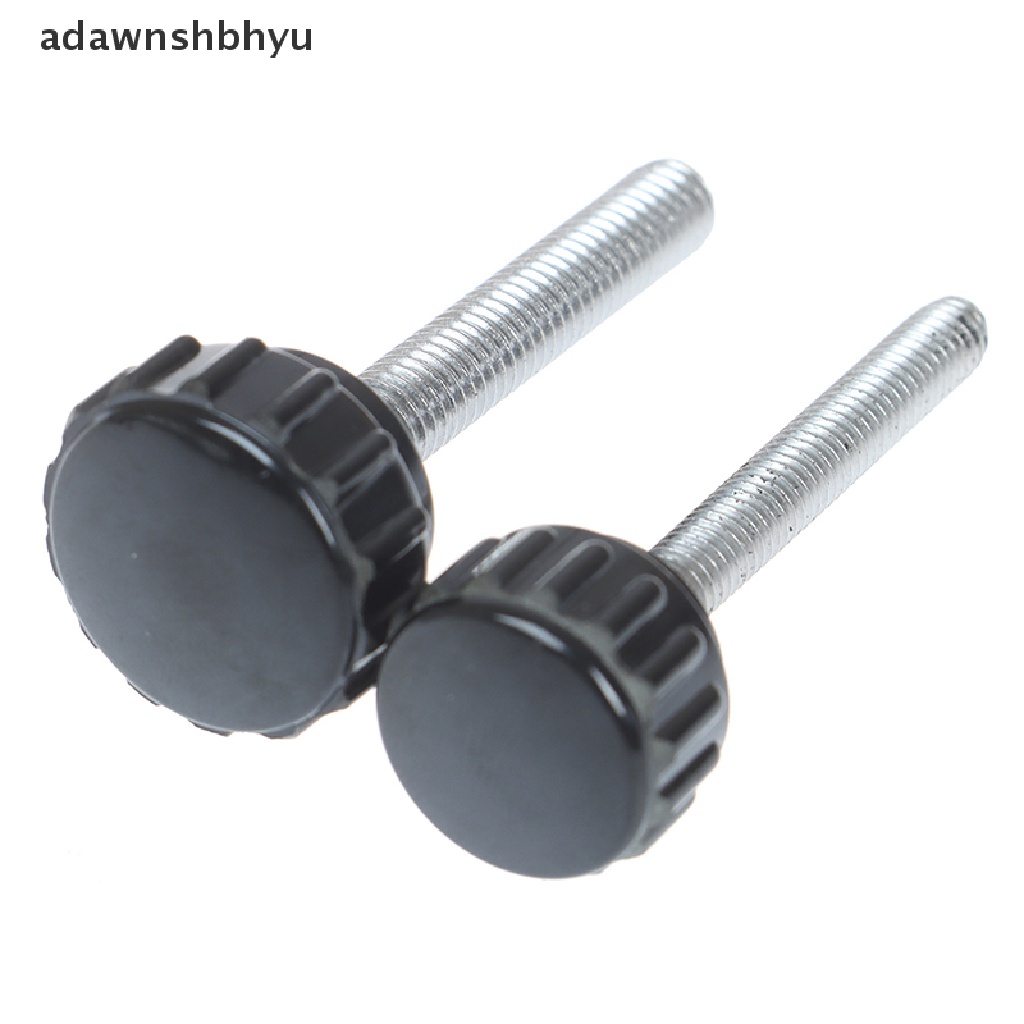 Adawnshbhyu M4 M5 knurled Nylon Bulat Gagang Kepala Plastik Thumb Screw Bakelite