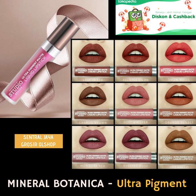 Mineral Botanica Ultra Pigment Matte Liquid Lipstik Ombre