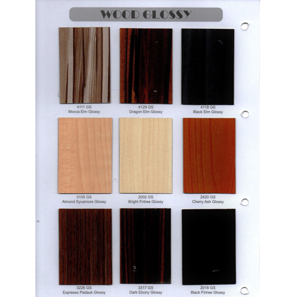 HPL BEST NO TACO NO AICA by Winston Motif Urat Kayu & Bambu/Bamboo Wood Glossy Murah