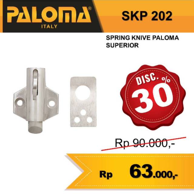 SLOT JENDELA  || SPRING KNIVE PALOMA SKP 202 SUPERIOR
