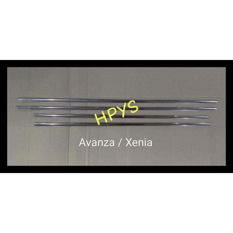 TERLARIS List Kaca Samping Chrome Avanza
