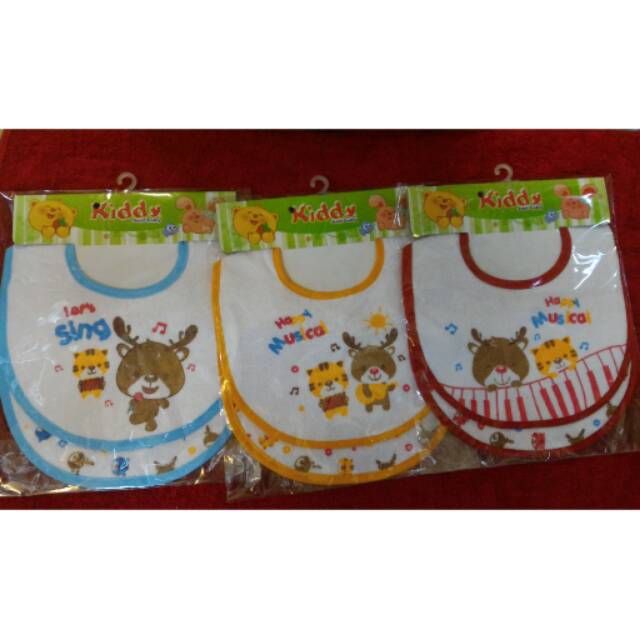 Kiddy ( 3773 ) Slaber / tatakan iler isi 2pcs