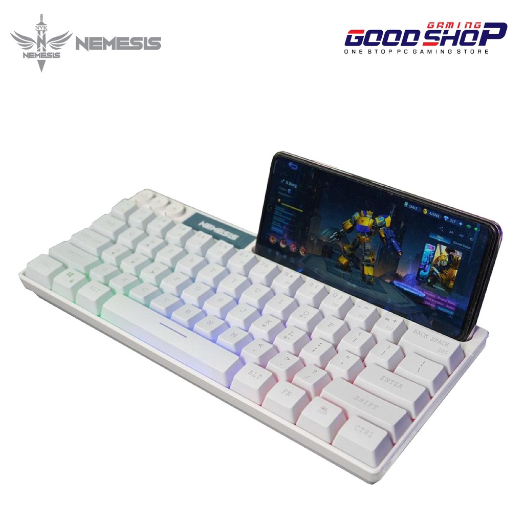 NYK Nemesis ERIS K-06 mini RGB Stand Holder Membrane - Gaming Keyboard