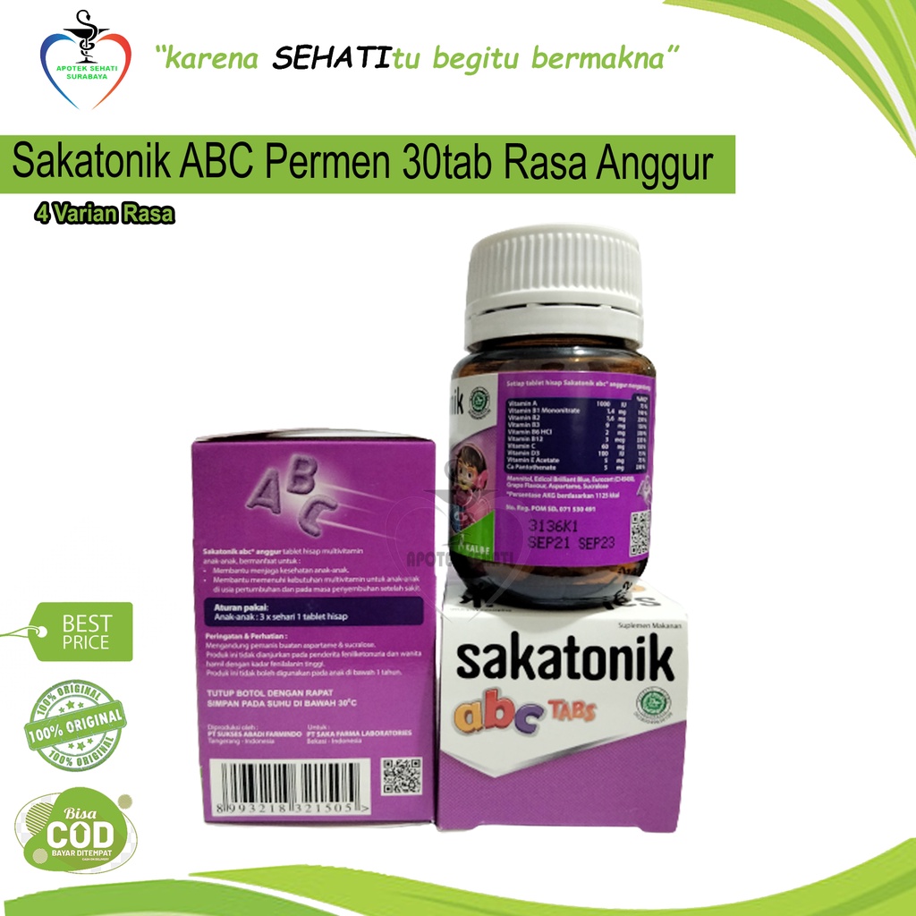 Sakatonik permen abc / vitamin