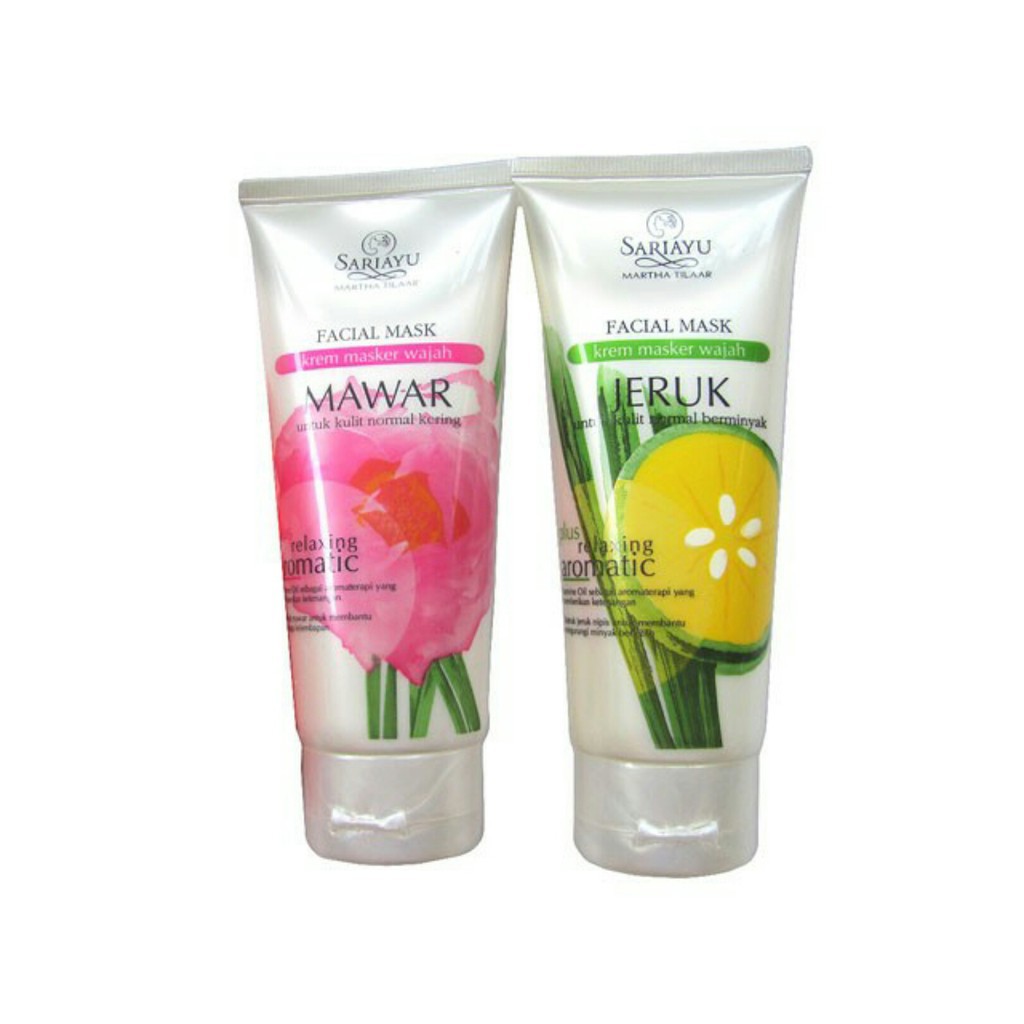 Sariayu Facial mask Mawar Jeruk 90gr