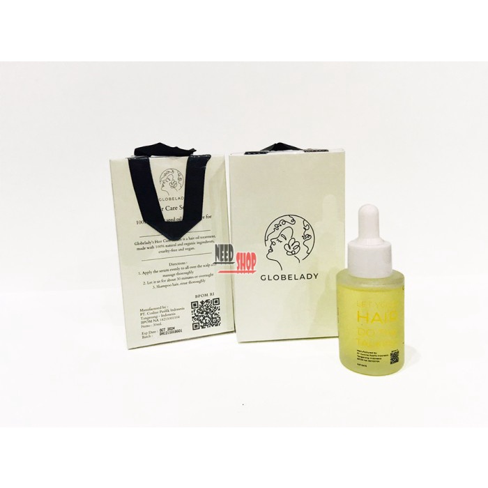 GLOBELADY HAIR CARE SERUM PENUMBUH RAMBUT ORIGINAL BPOM 30 ML