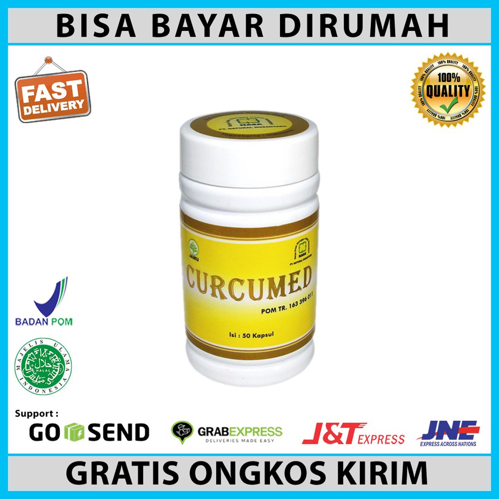 

curcumed curcum - kapsul kunir putih anti kangker/mencegah kanker/daya tahan tubuh/alby_herbal_jakar