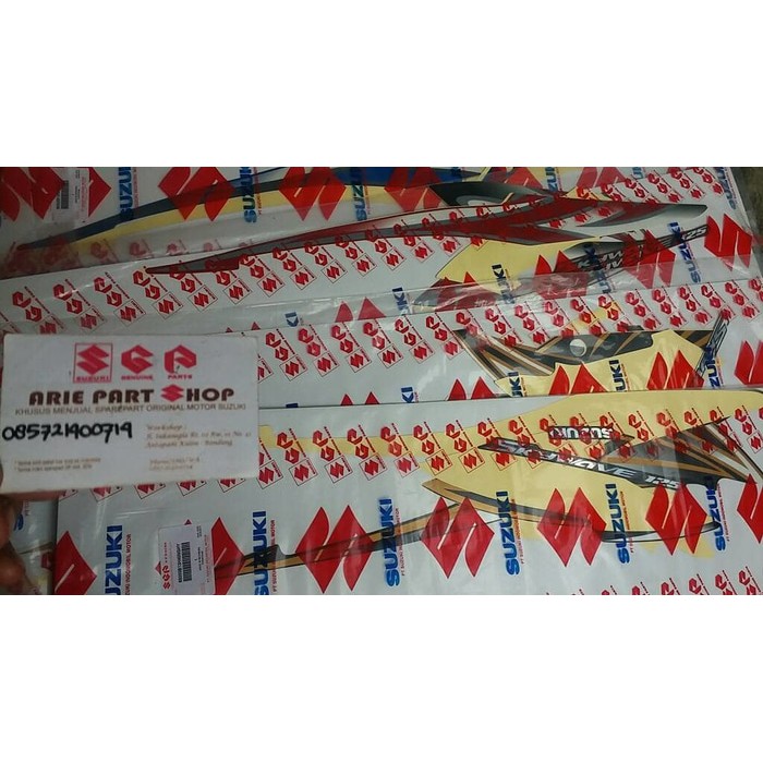 Stripping stiker suzuki skywave 2011 original SGP