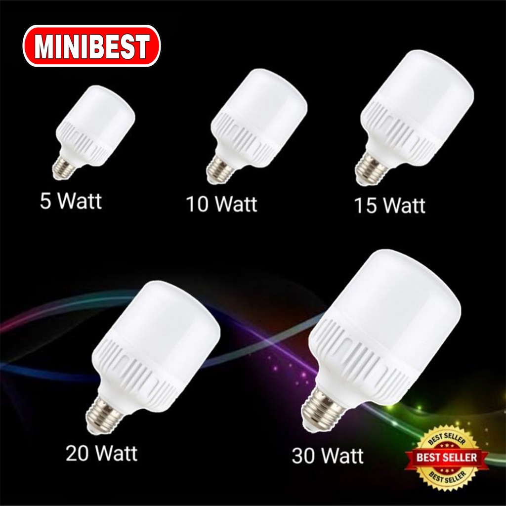 [ GROSIR ] Lampu LED Bulb Jumbo Tabung Platinum Super Terang 5W ,10W ,15W ,20W ,30W