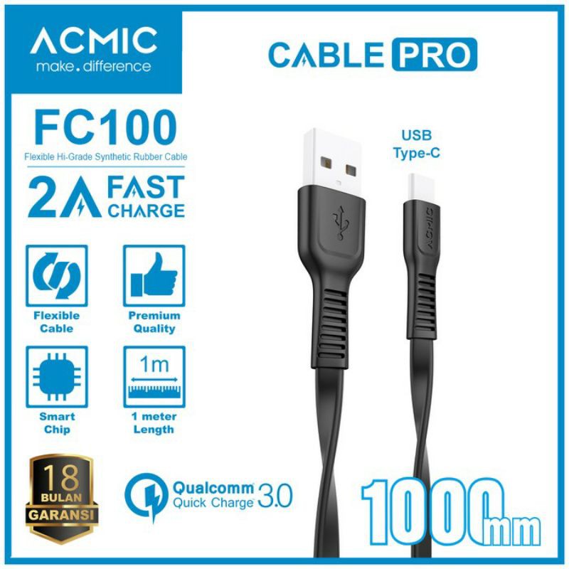 Acmic Kabel Data Charger Fast Charging