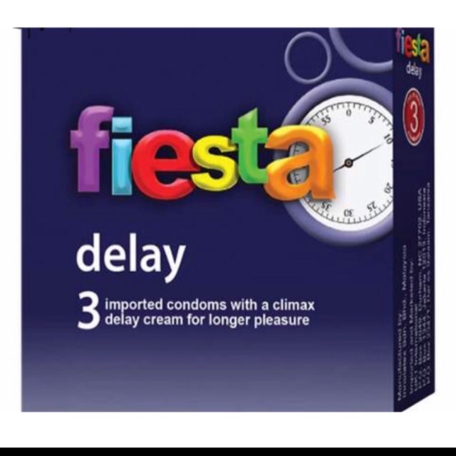 Kondom Fiesta Delay Isi 3