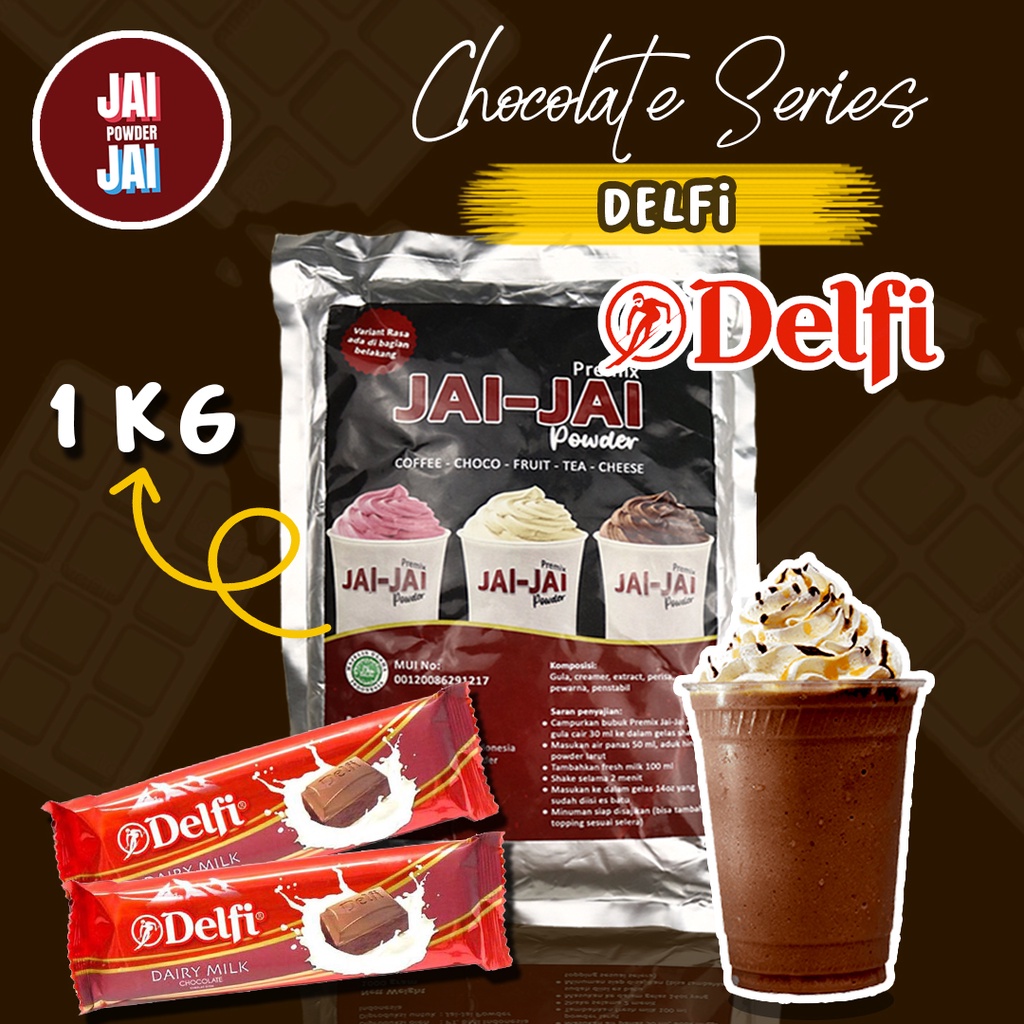 

Bubuk Minuman 1kg - DELFI - Jai Jai Powder