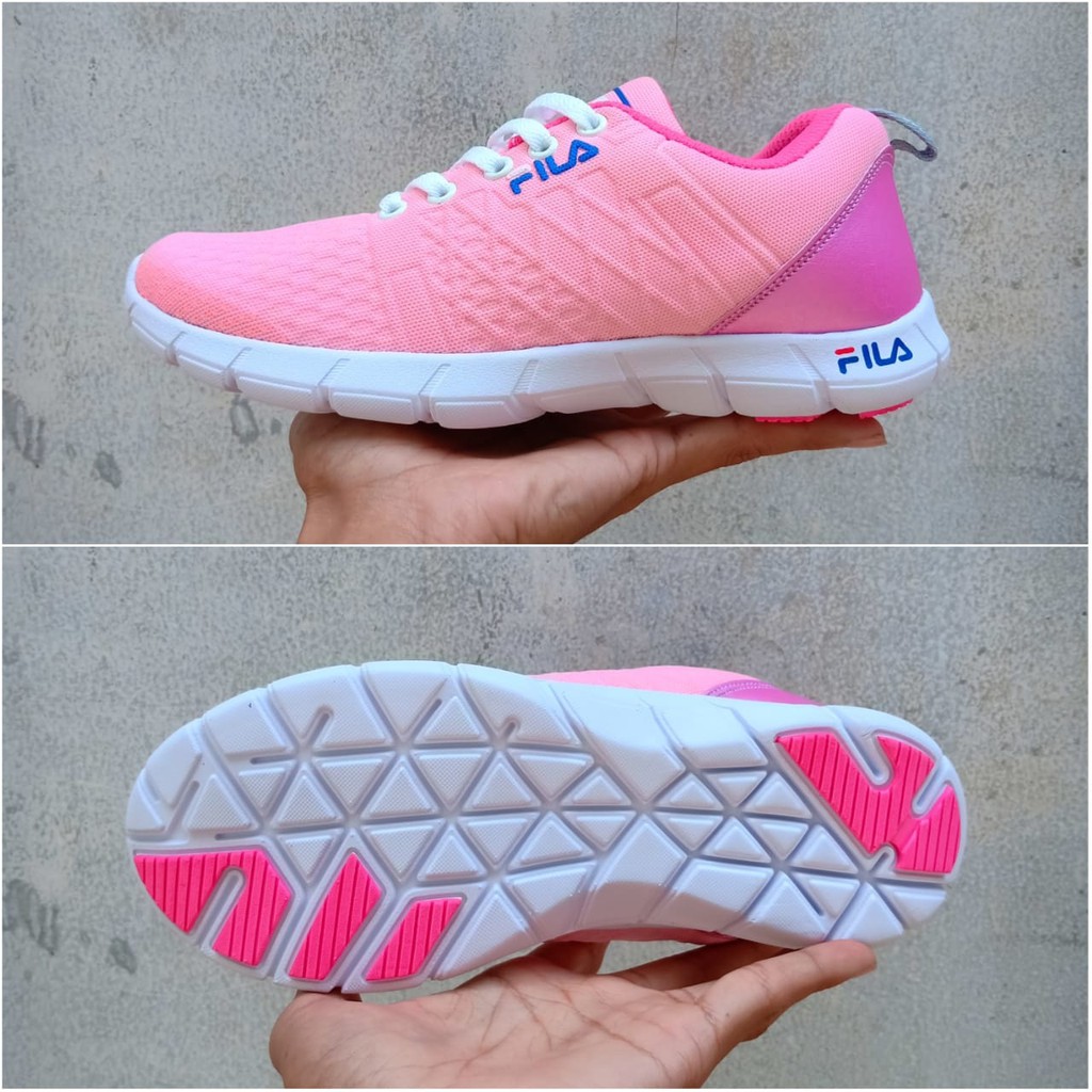 SEPATU FILA PINK WANITA IMPOR BERKUALITAS