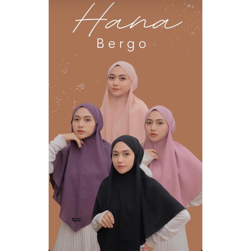 Hana Bergo by Hanaya Scarves