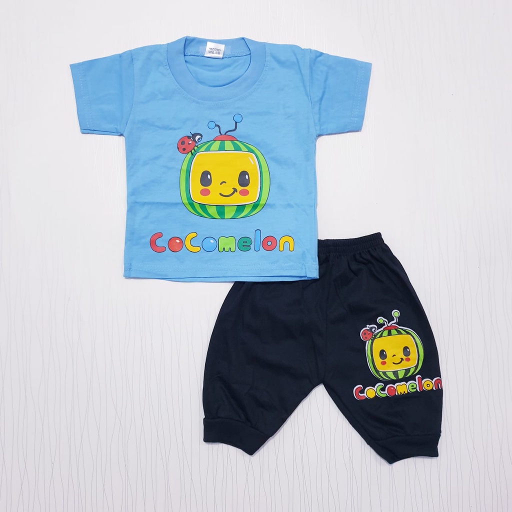 COD pakaian bayi laki-laki celana joger setelan baju anak cowo baby  alicia