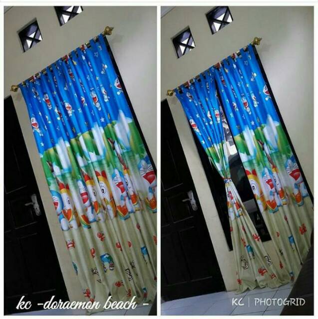 Gorden mickey dan kartun lain note motif