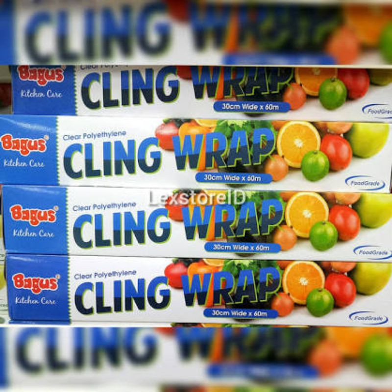 cling wrap bagus / cling wrap / plastik wrap / wrap plastik bagus / plastik wrap bagus 30 x 60