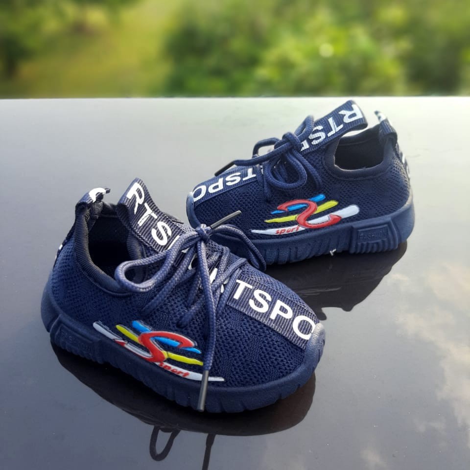 VINANDOZ G17 Sepatu Sneaker Anak Perempuan Import Umur 1 2 3 4 thn - BEKRO Sport