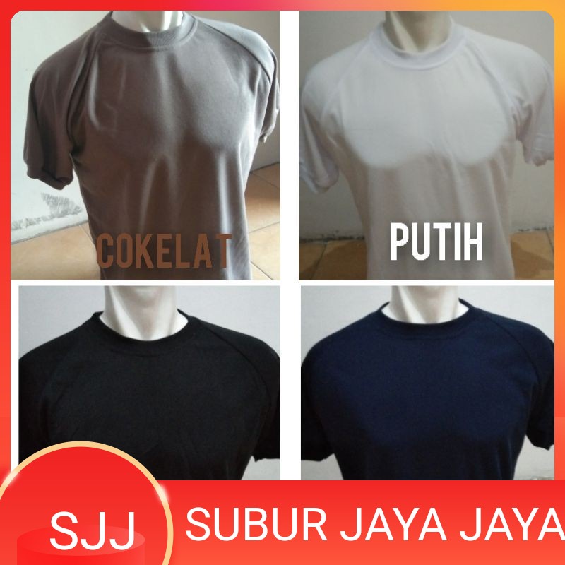 Kaos  Polos Satpam/Kaos Dalam