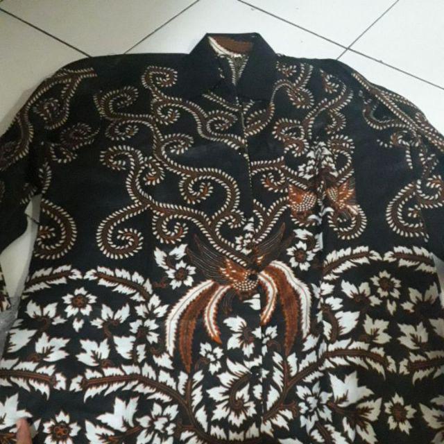 Maura Couple - Sania Ruffle Batik Couple Ori Ndoro Jowi Garansi Termurah Shopee - Modern Batik