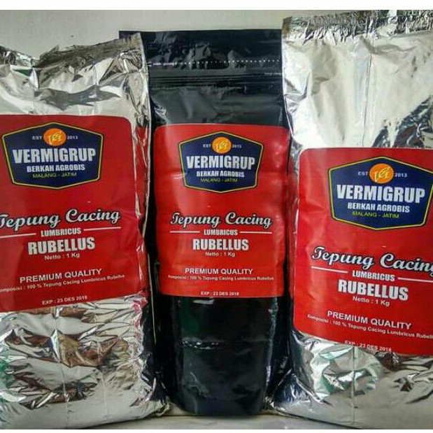 tepung cacing /vermipowder / 100 gr / tepung cacing tanah/campuran pakan