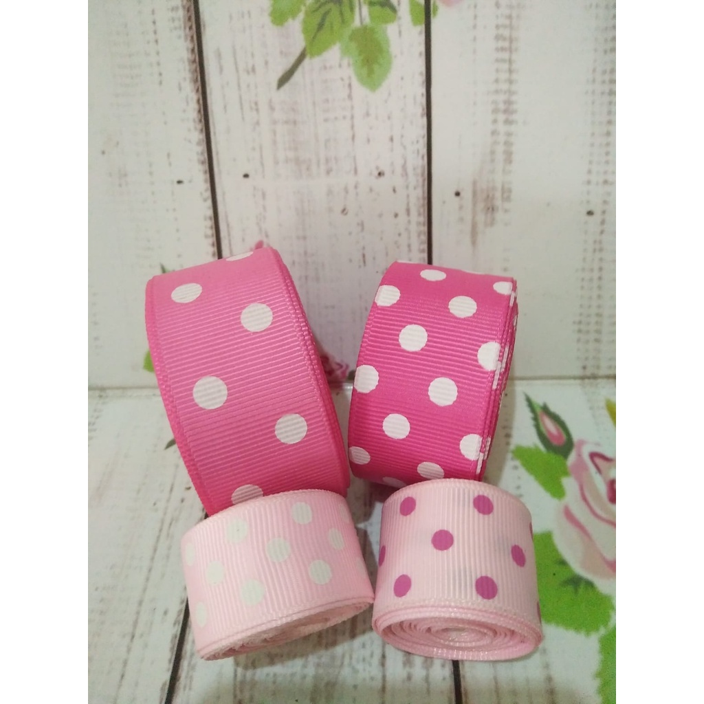 

GM RB46(PER YARD) PITA GROSSGRAIN 2,5CM MOTIF POLKADOT