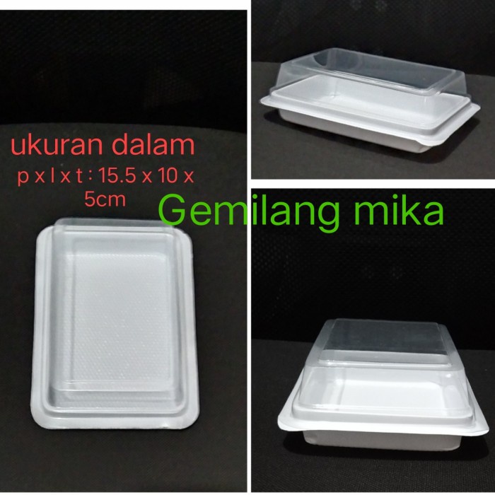 mika snack box tebal isi 10 pcs