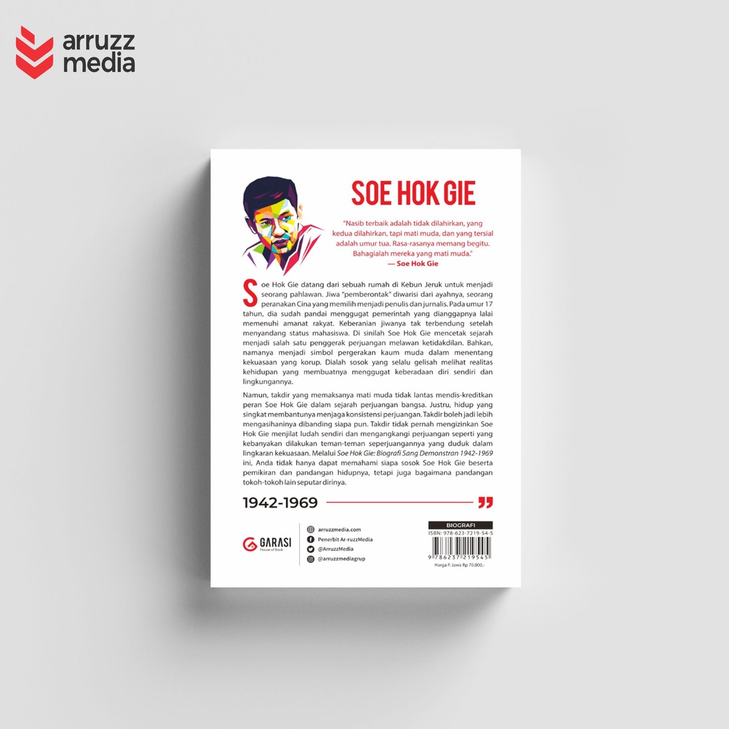 Buku Biografi Soe Hok Gie;1942-1969-1