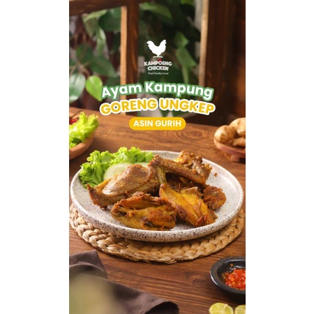 

AYAM KAMPUNG PROBIOTIK UNGKEP/NON MSG&PENGAWET/LEBIH EMPUK CEPAT MATANG
