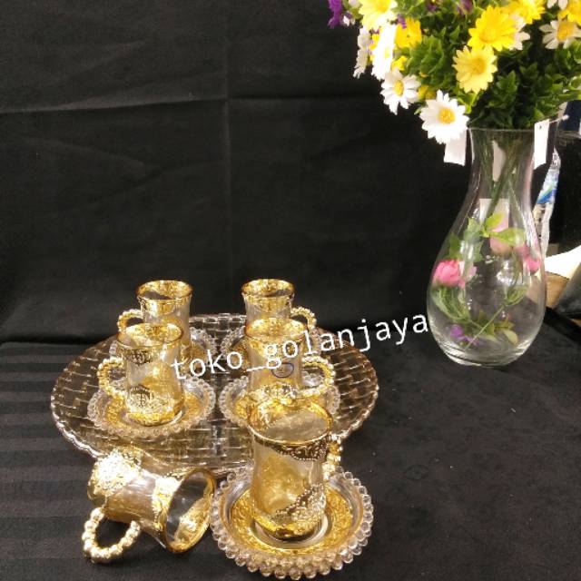 Cangkir Aladin Set 6 pcs design Turki Formia