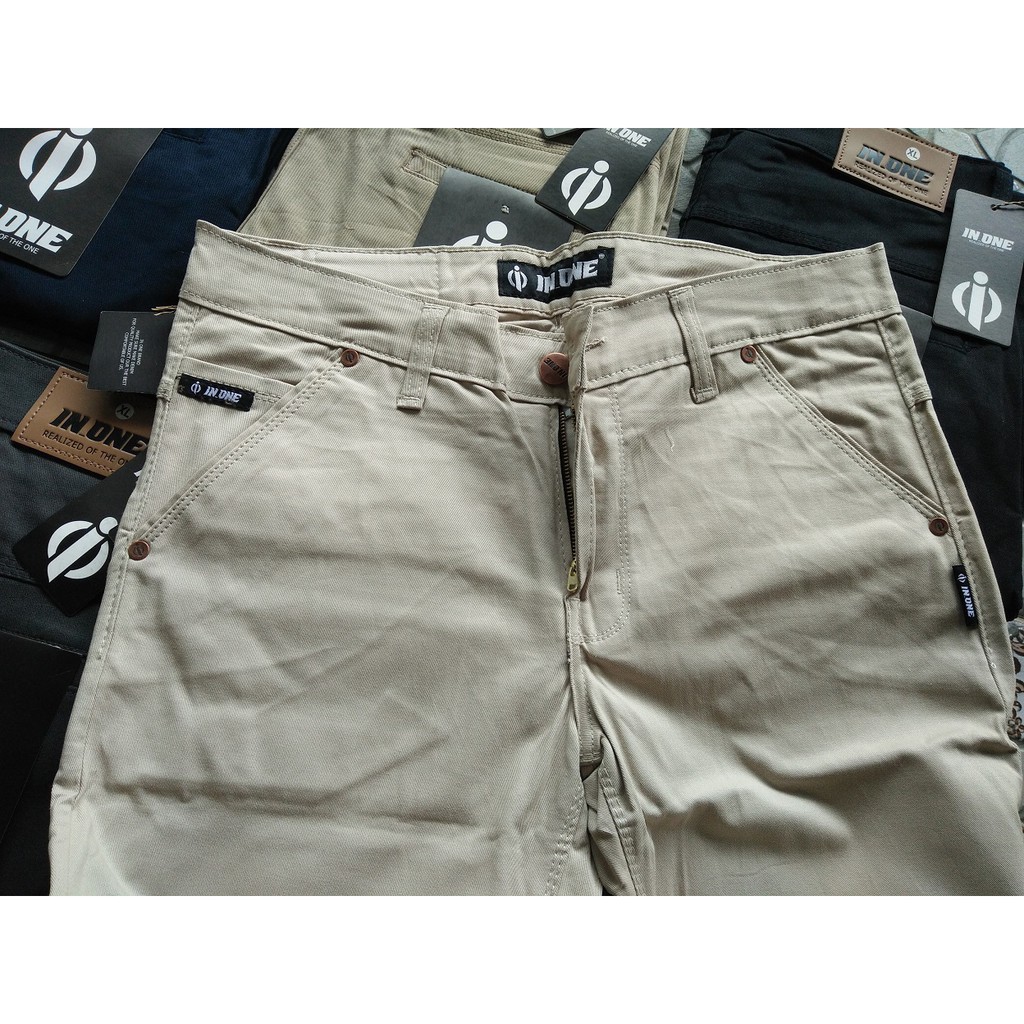 Celana Chino ORI Bahan Katun Twill