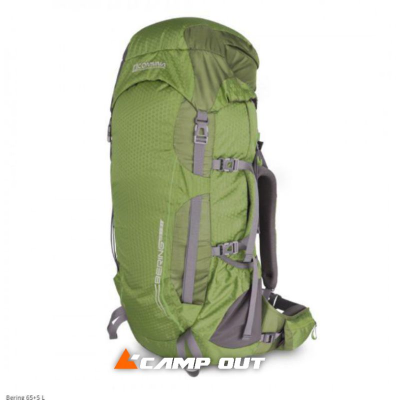 Consina Tas Gunung Bering 65+5L / Tas gunung carrier consina bering 65+5 L include cover bag / Tas Camping