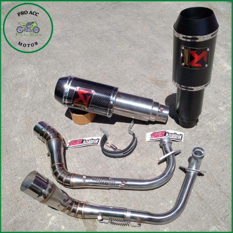 Knalpot akrapovic Nmax Aerox 155 Vario Beat street Scoopy new Xride mio soul Adv pcx Genio